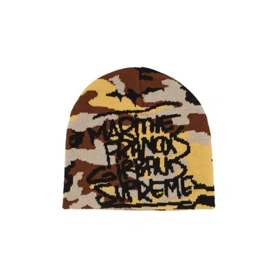 Pre-owned Supreme X Martithé + François Girbaud Beanie 'camo' | Multi-color | Men's Size Onesize