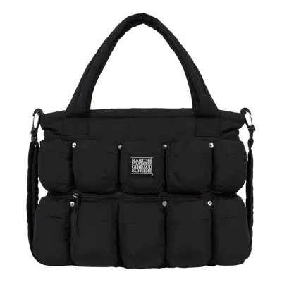 Supreme X Martithé + François Girbaud Pokachu Puffer Tote Bag Ss25 'black'