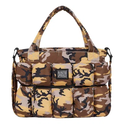 Supreme X Martithé + François Girbaud Pokachu Puffer Tote Bag Ss25 'camo'