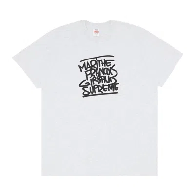 Pre-owned Supreme X Martithé + François Girbaud Tee 'ash Grey' | Men's Size L In Gray