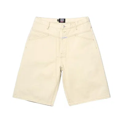 Pre-owned Supreme X Martithé + François Girbaud X-seam Baggy Denim Short 'pale Yellow' | Men's Size 32