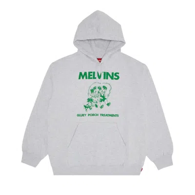 Pre-owned Supreme X Melvins Hooded Sweatshirt 'ash Grey'