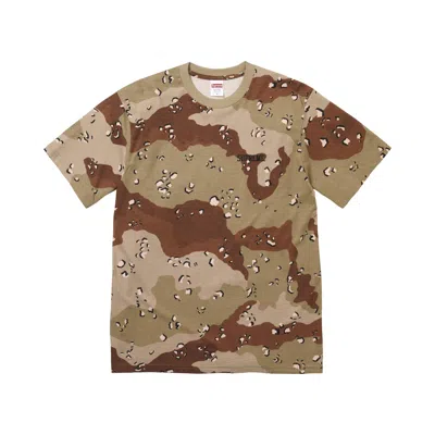 Pre-owned Supreme X Mike Kelley Banner Tee 'chocolate Chip Camo' | Brown | Men's Size Xxl