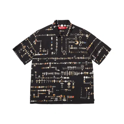 Pre-owned Supreme X Mike Kelley Short-sleeve Shirt 'black' | Men's Size M