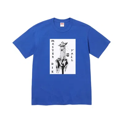 Pre-owned Supreme X Mike Kelley Tee 'royal' | Blue | Men's Size Xl