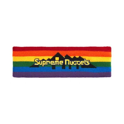 Pre-owned Supreme X Mitchell & Ness Teams Headband 'multicolor' | Multi-color | Men's Size Onesize
