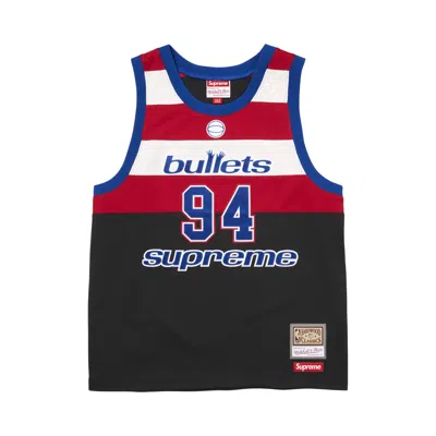 Pre-owned Supreme X Mitchell & Ness Teams Jersey 'black' | Men's Size Xl