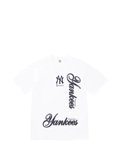 Supreme X Mlb Teams T-shirt In White