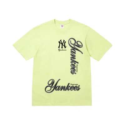Pre-owned Supreme X Mlb Teams Tee 'pale Mint' | Green | Men's Size Xl