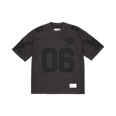 Pre-owned Supreme X Mm6 Maison Margiela Cotton Jersey 'black' | Men's Size L