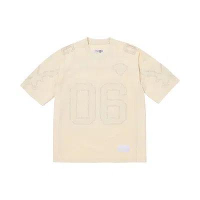 Pre-owned Supreme X Mm6 Maison Margiela Cotton Jersey 'white' | Men's Size S