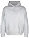 Supreme X Mm6 Maison Margiela Foil Box Logo Hoodie In White