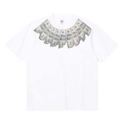 Supreme X Mm6 Maison Margiela Money-print T-shirt In White