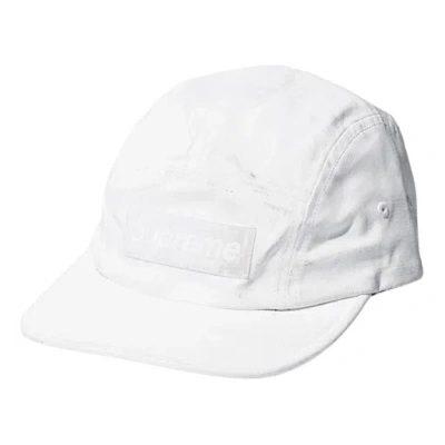 Supreme X Mm6 Maison Margiela Painted Camp Cap 'white'