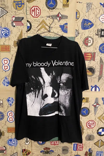 Pre-owned Supreme X My Bloody Valentine T-shirt Feed Me With Your Kiss In Black