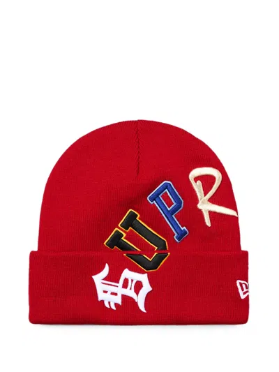 Supreme X New Era ® Arc Beanie Hat In Red