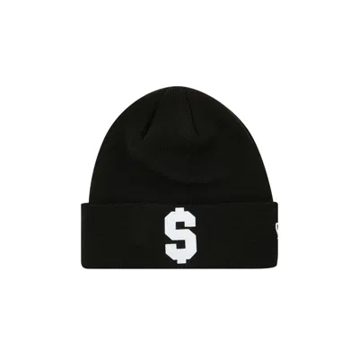 Pre-owned Supreme X New Era $ Beanie 'black'
