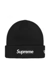 Supreme X New Era® Box Logo Beanie In Black