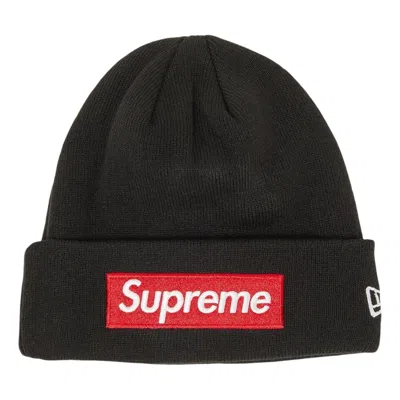 Supreme X New Era Box Logo Beanie 'black'