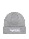 Supreme X New Era® Box Logo Beanie In Grey