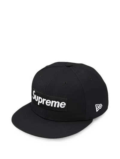 Supreme X New Era Ghostface Box Logo 59fifty Cap In Black