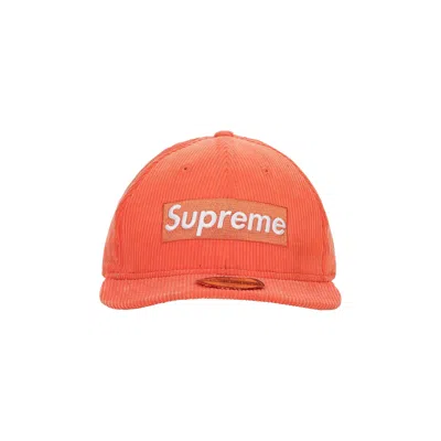Pre-owned Supreme X New Era Logo Cap 'orange' | Men's Size Onesize