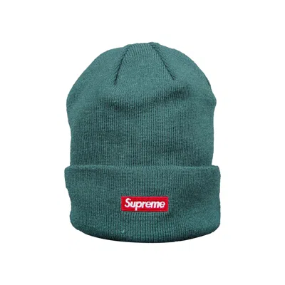 Pre-owned Supreme X New Era S Logo Beanie 'green' | Men's Size Onesize
