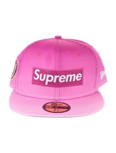 Pre-owned Supreme X New Era Xciv Gradient Fitted Cap In Pink