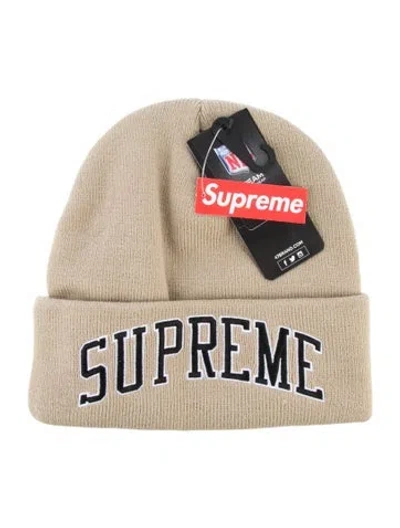 Pre-owned Supreme X Nfl Raiders X '47 Knit Beanie W/tags In Neutral