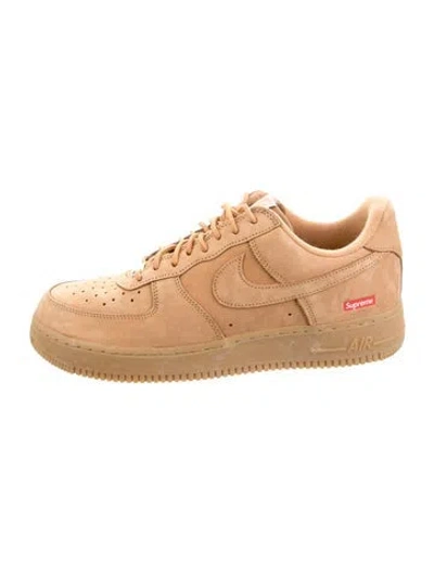 Pre-owned Supreme X Nike 2022 Suede Sneakers In Brown