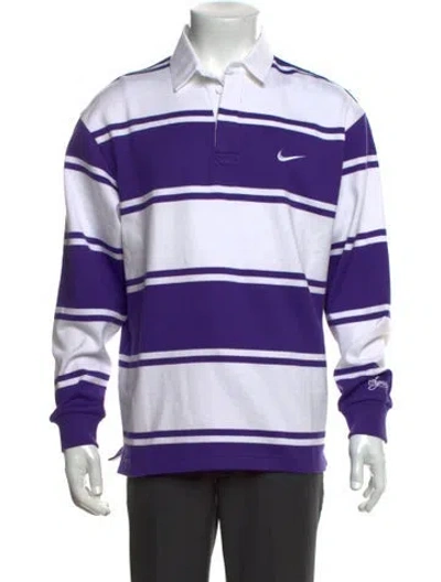 Pre-owned Supreme X Nike 2025 Striped Jersey In Purple