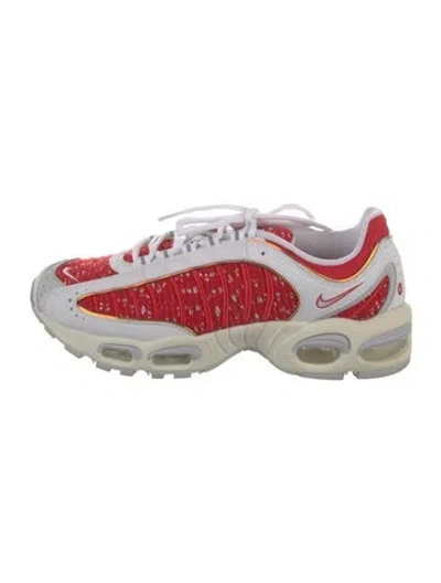 Pre-owned Supreme X Nike Air Max Tailwind 4 Chunky Sneakers In Red