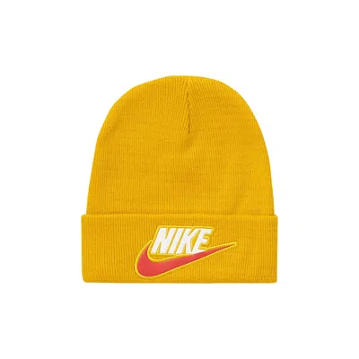 Pre-owned Supreme X Nike Beanie 'yellow' | Men's Size Onesize