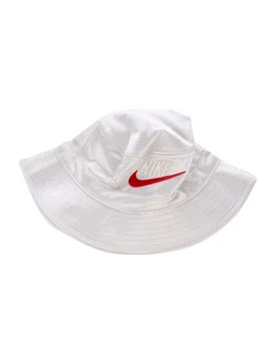 Pre-owned Supreme X Nike Dazzle Crusher Bucket Hat  W/tags In White