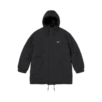 Pre-owned Supreme X Nike Faux Fur Reversible Parka 'black' | Men's Size M