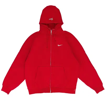 Pre-owned Supreme X Nike Hoodie 'red' | Men's Size L