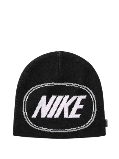 Supreme X Nike Oval Logo-intarsia Beanie Hat In Multi