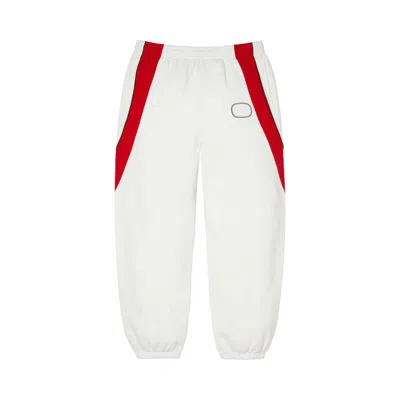 Pre-owned Supreme X Nike Paneled Sweatpant 'white' | Men's Size L