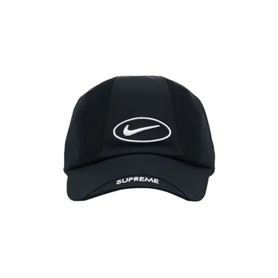 Pre-owned Supreme X Nike Running Hat 'black' | Men's Size Onesize
