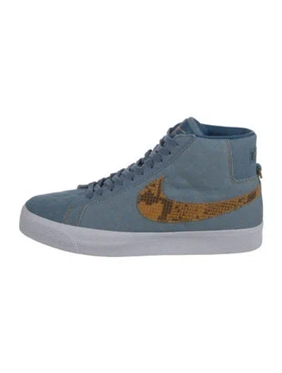Pre-owned Supreme X Nike Sb Blazer Mid Qs Sneakers In Multi