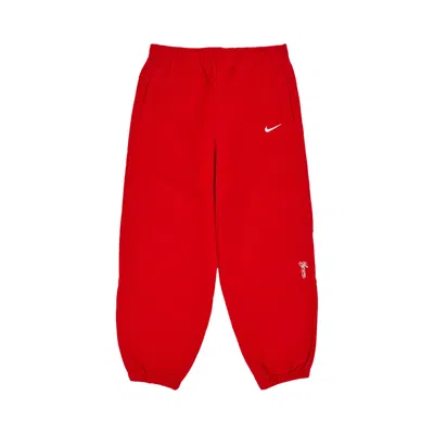 Pre-owned Supreme X Nike Sweatpant 'red' | Men's Size M