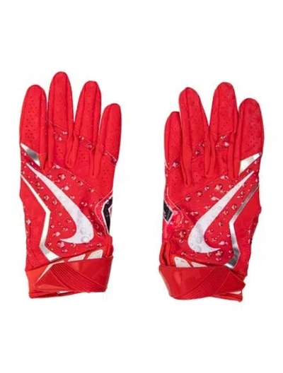 Pre-owned Supreme X Nike Vapor Jet 4.0 Football In Red