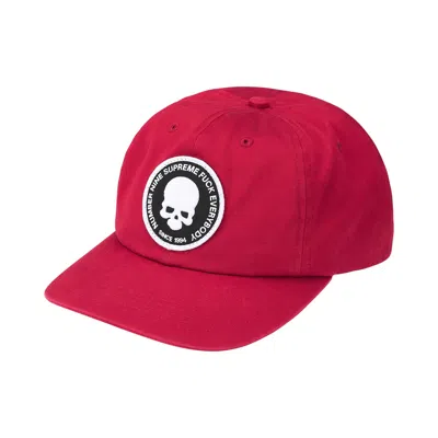 Pre-owned Supreme X Number (n)ine 6-panel 'red' | Men's Size Onesize
