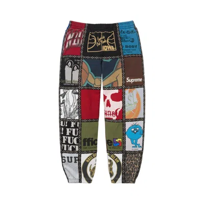 Pre-owned Supreme X Number (n)ine Patchwork Sweatpant 'multicolor' | Multi-color | Men's Size M