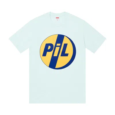 Pre-owned Supreme X Pil Tee 'pale Blue' | Men's Size Xl