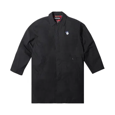 Pre-owned Supreme X Pil Trench Coat 'black'