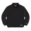 Supreme X Polartec Mock Neck Pullover 'black White'