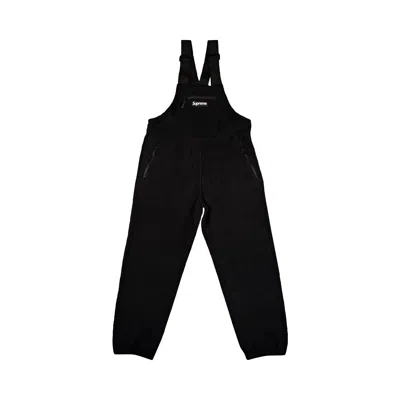 Pre-owned Supreme X Polartec Overalls 'black'