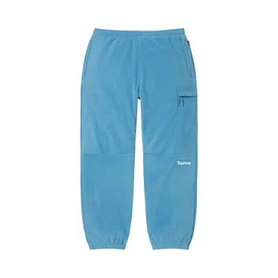 Pre-owned Supreme X Polartec Pant 'dusty Teal' | Men's Size S In Blue