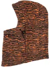 Supreme X Polartec Tiger-print Balaclava In Orange